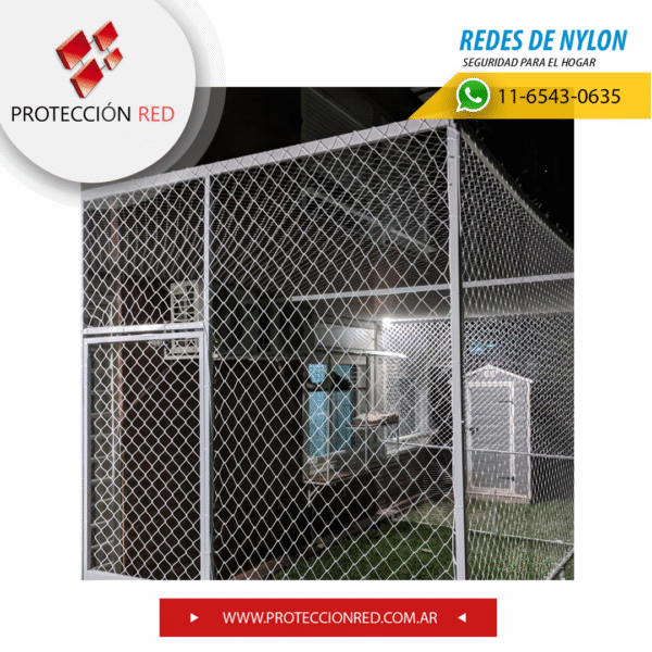 Catio Recinto para Gatos - 4 metros - Blanco